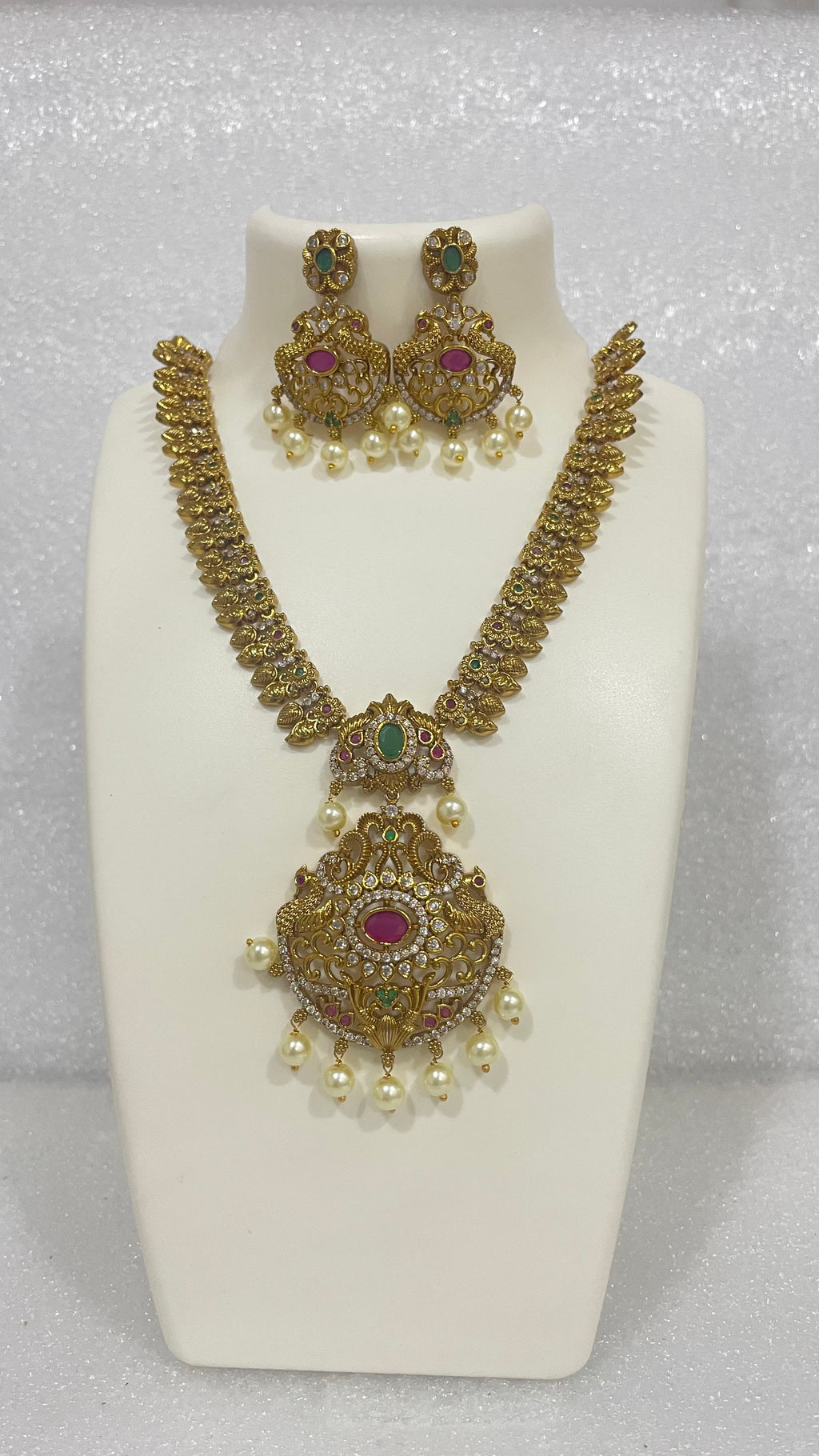 Antique finish necklace N1128 1128