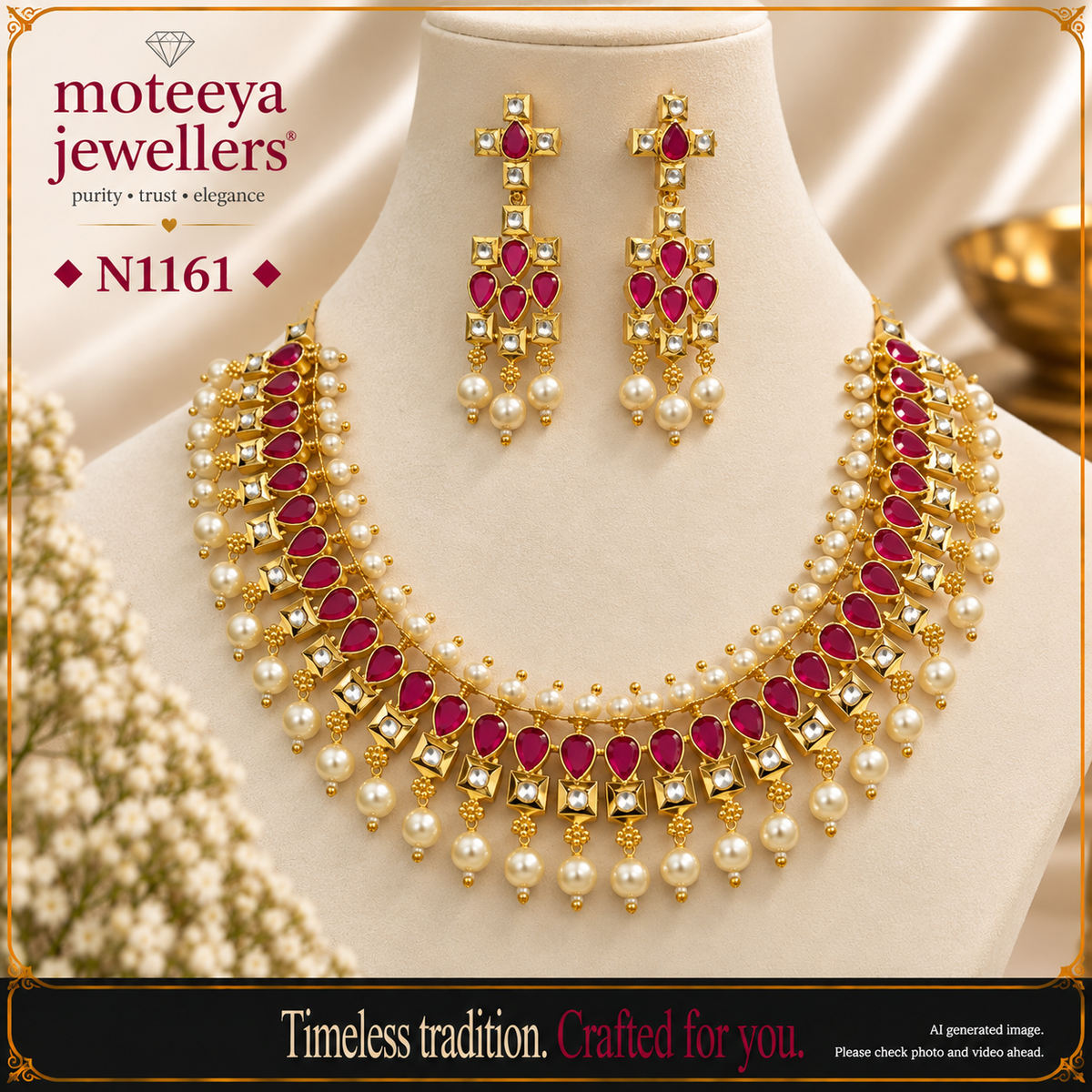 Pushpamalika Necklace N1161
