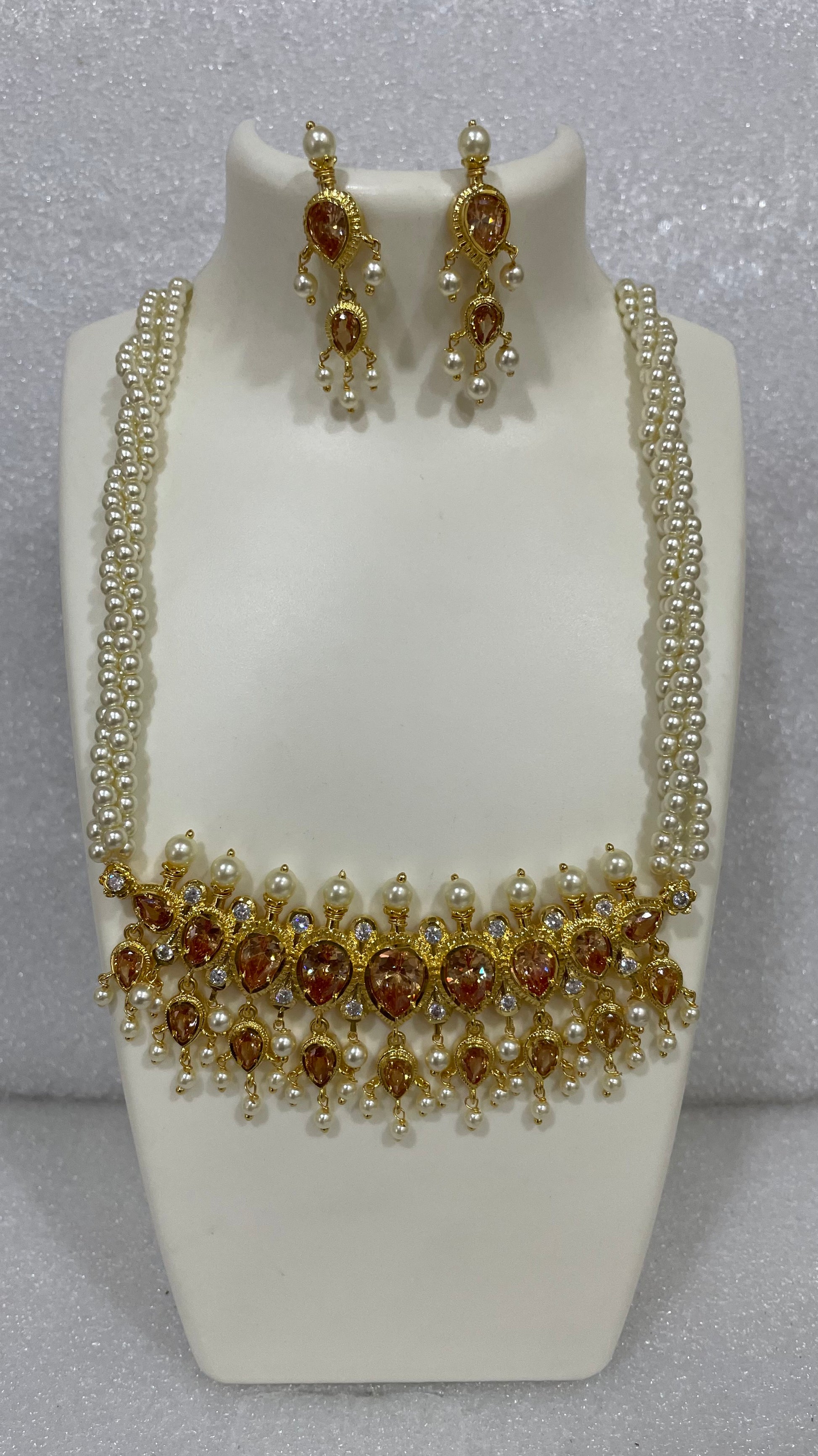 Champagne / yellow saphire color 9 paan Tanmani TN1123 1123