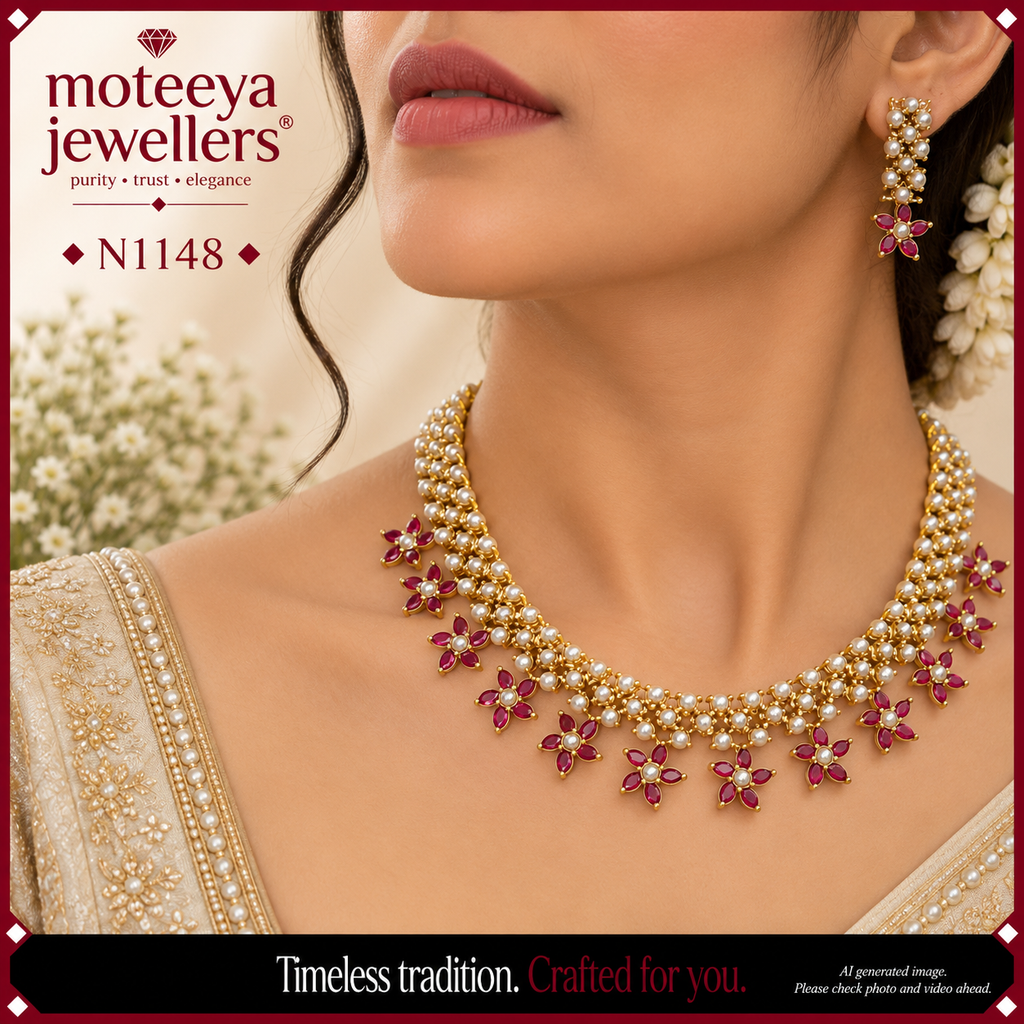 Pushpavali Necklace N1148