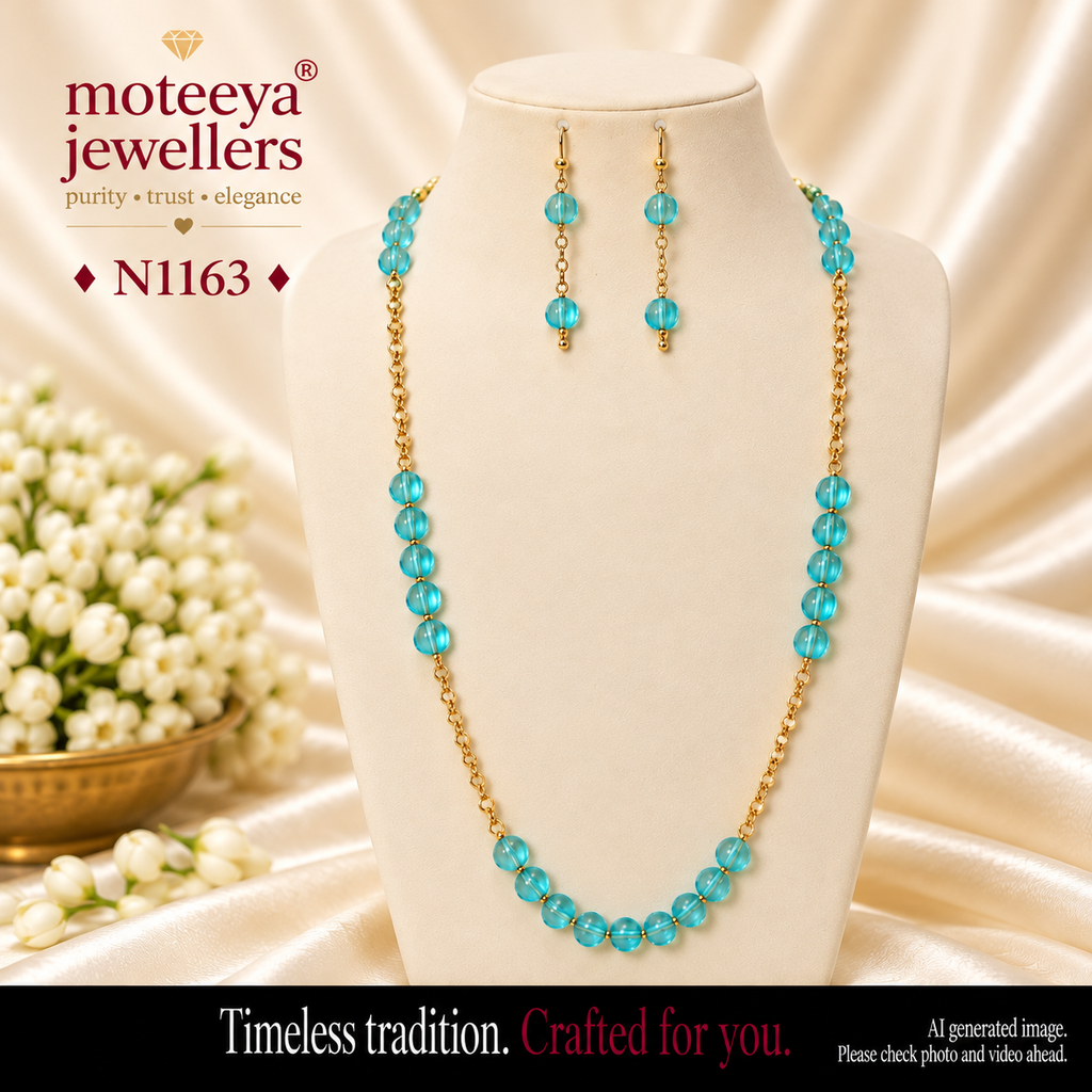 Kharboja beads set N1163 1163