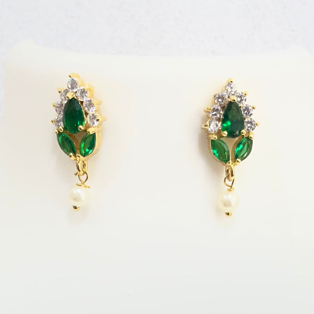 Green AD petal Choker CH1115