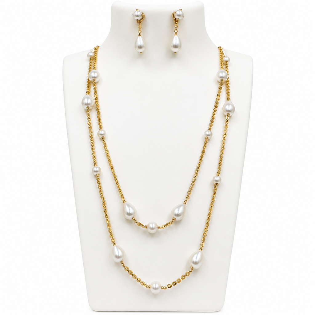 Pearl drop ranihaar m496 496