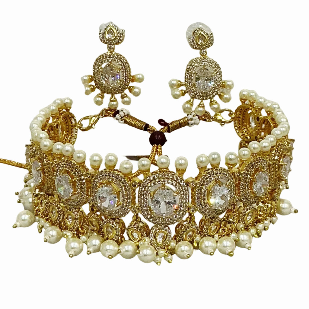 Heavy Zircon Choker mKj446 446