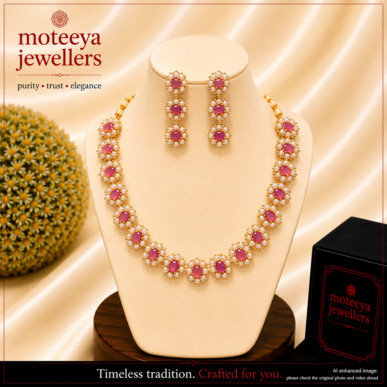 Pink Kudi Necklace N1111 1111