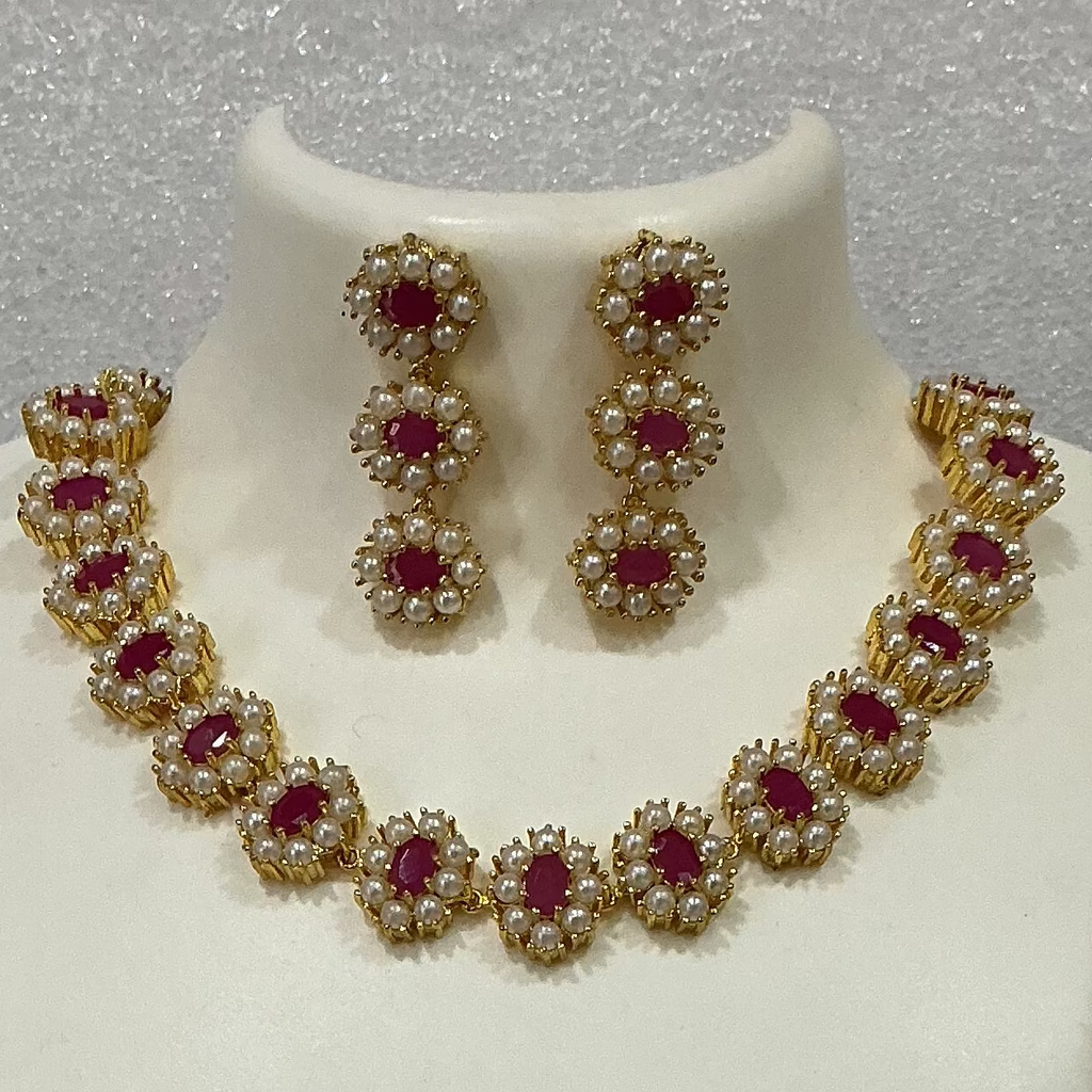 Pink Kudi Necklace N1111 1111