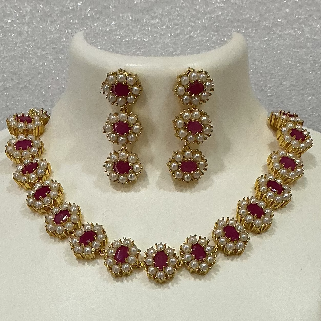 Pink Kudi Necklace N1111 1111