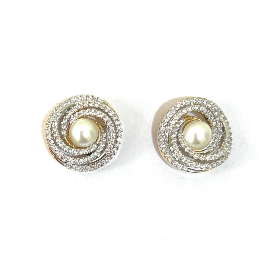 Turban Pearl American Diamonds Tops