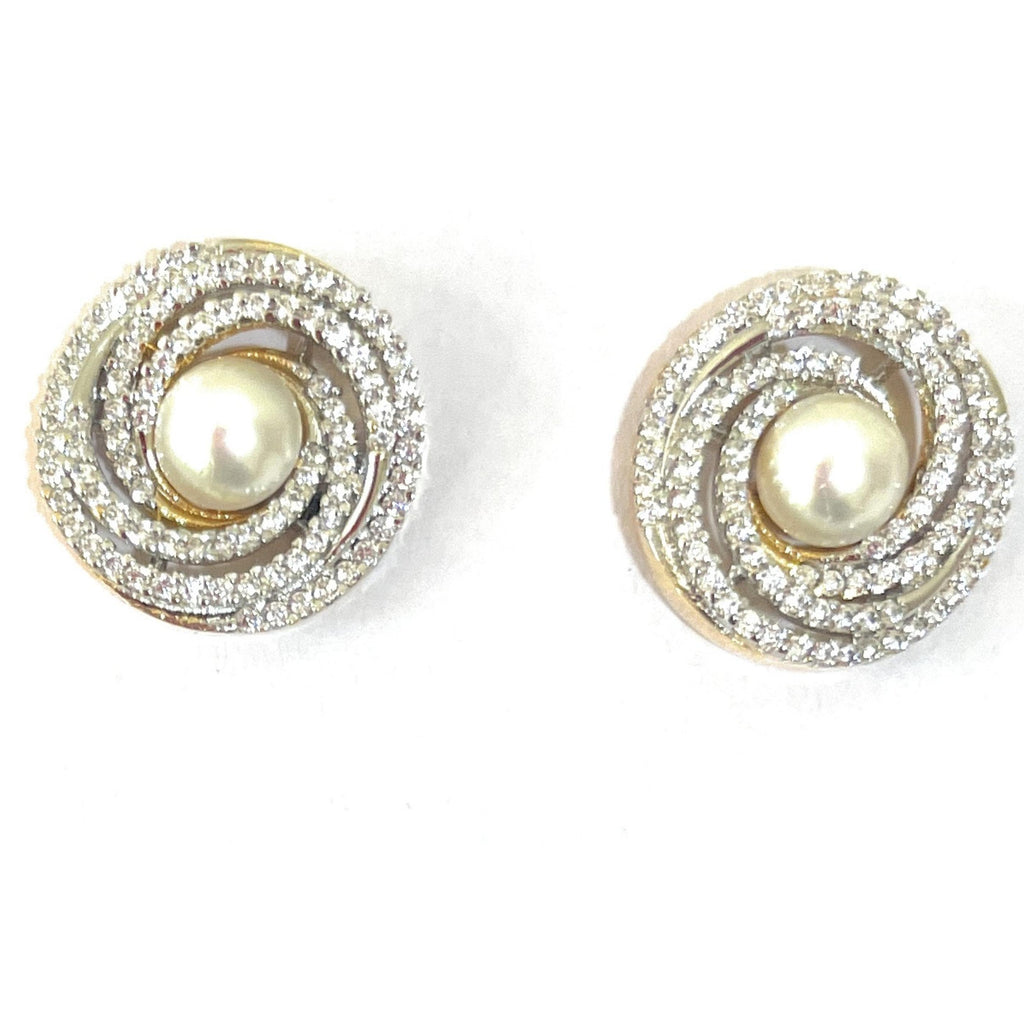 Turban Pearl American Diamonds Tops