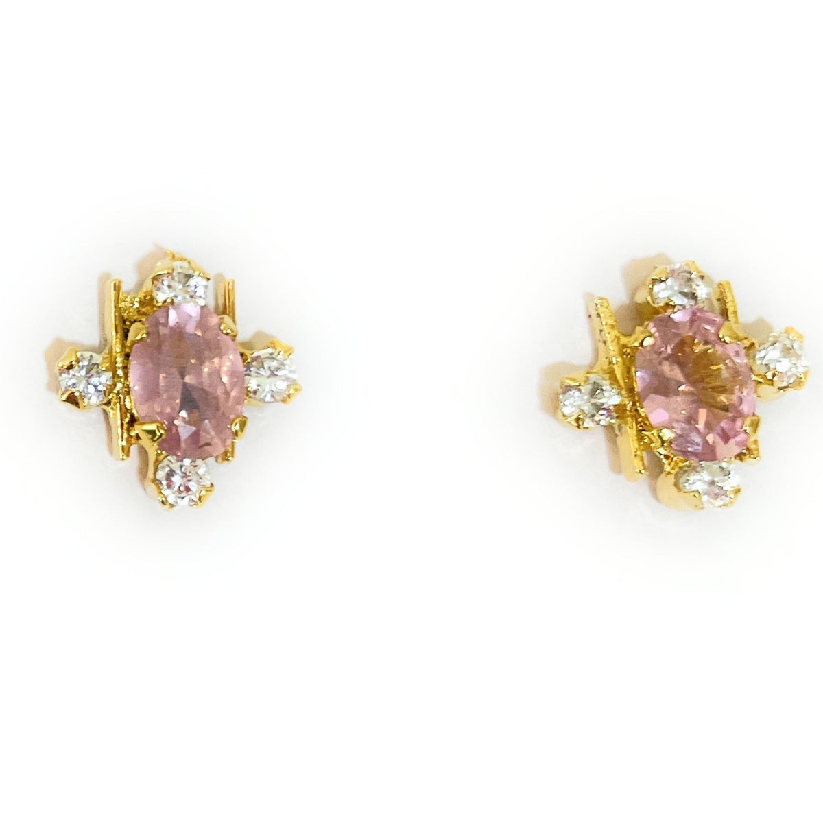 Small Pink Bar Pendant Set