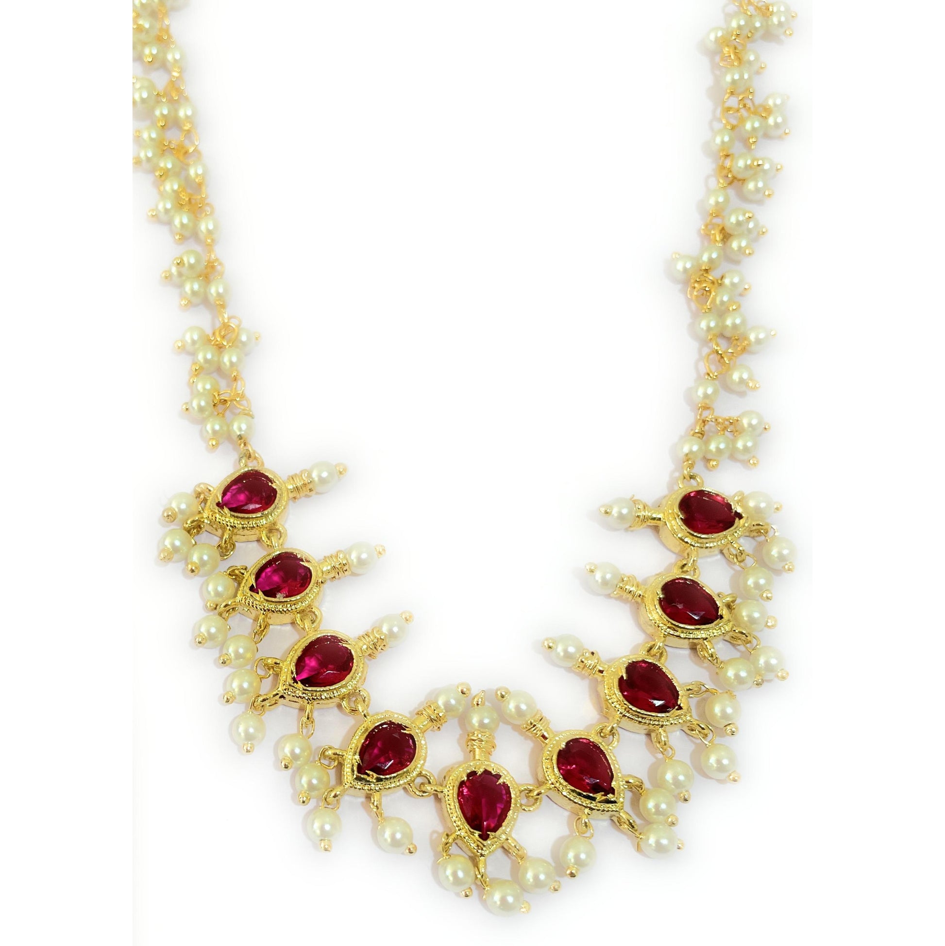 Red Tanmani Panadi Haar