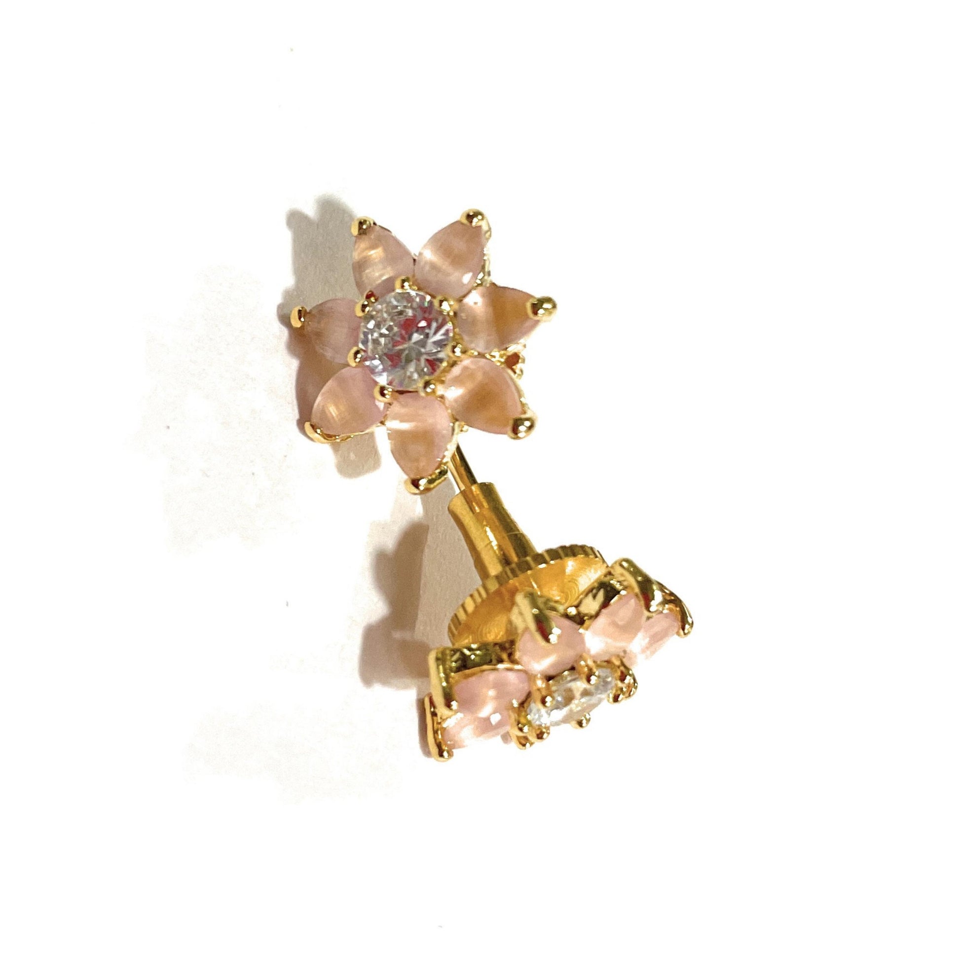 Pink Opaque Paan Shape Kudi