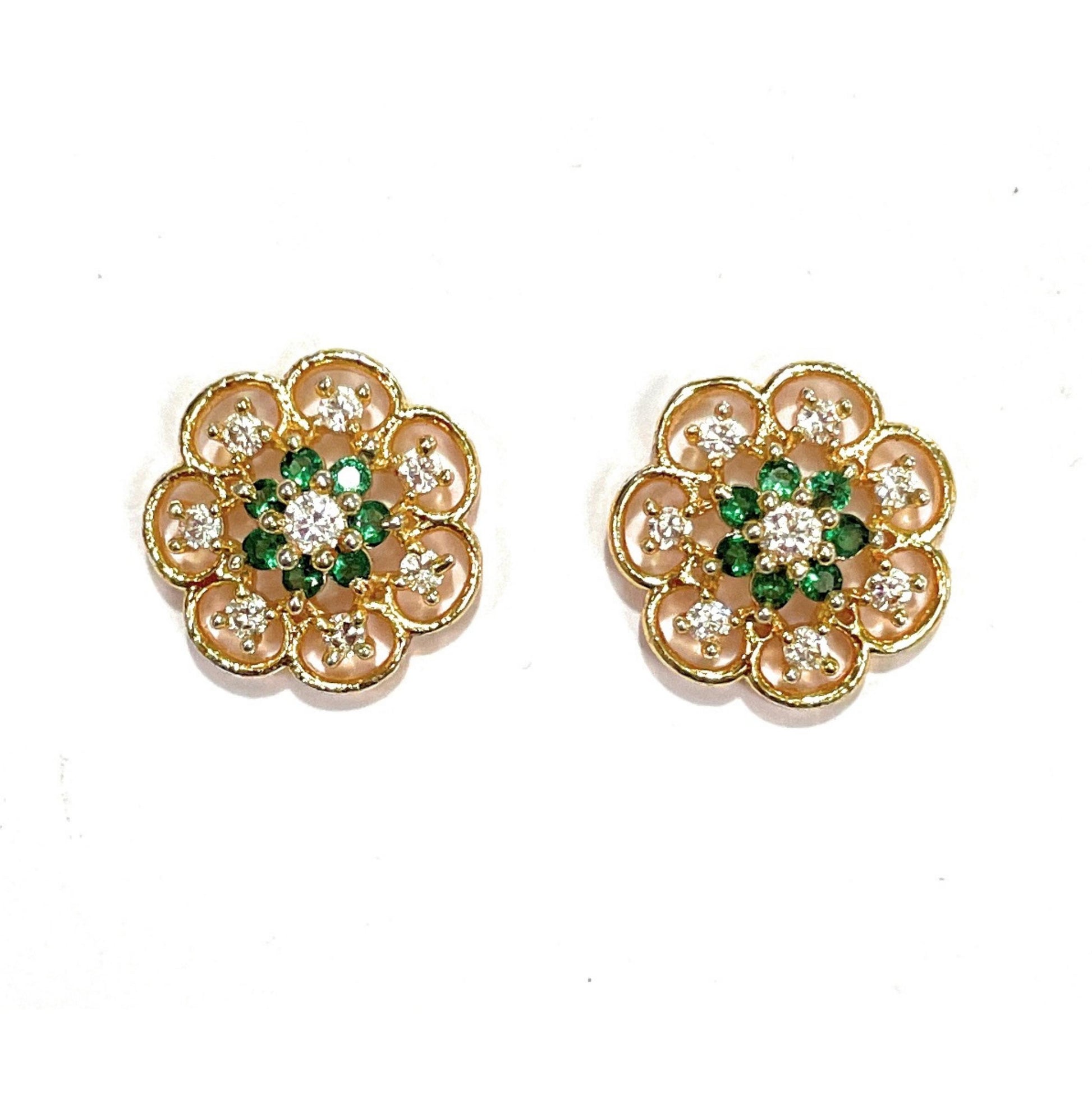 Green Filigree AD Top