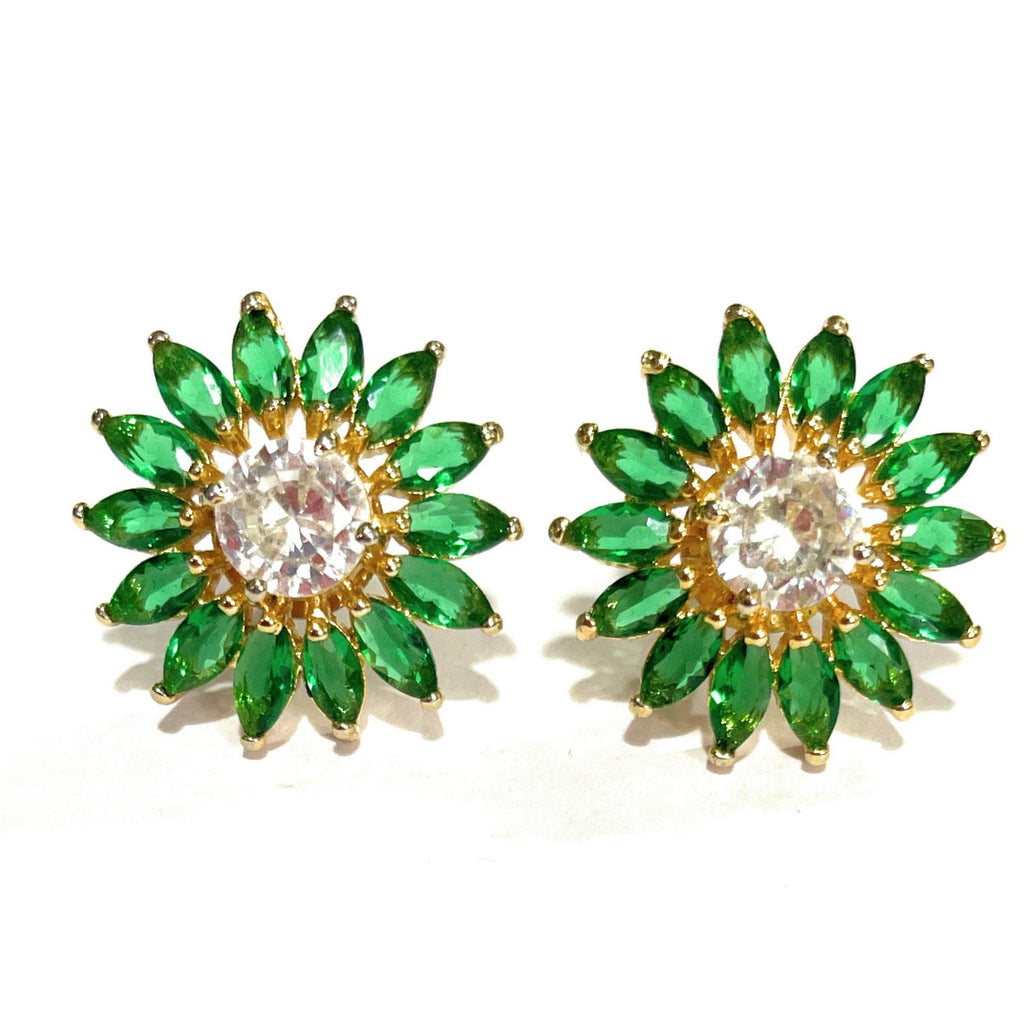 Green Suryaful Top