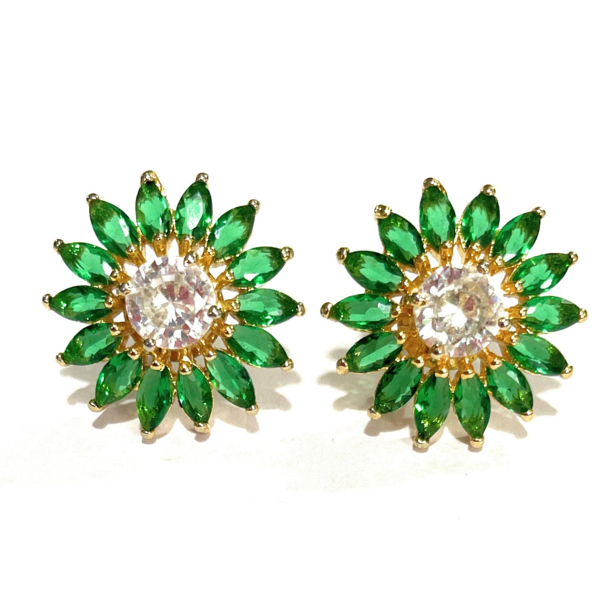 Green Suryaful Top