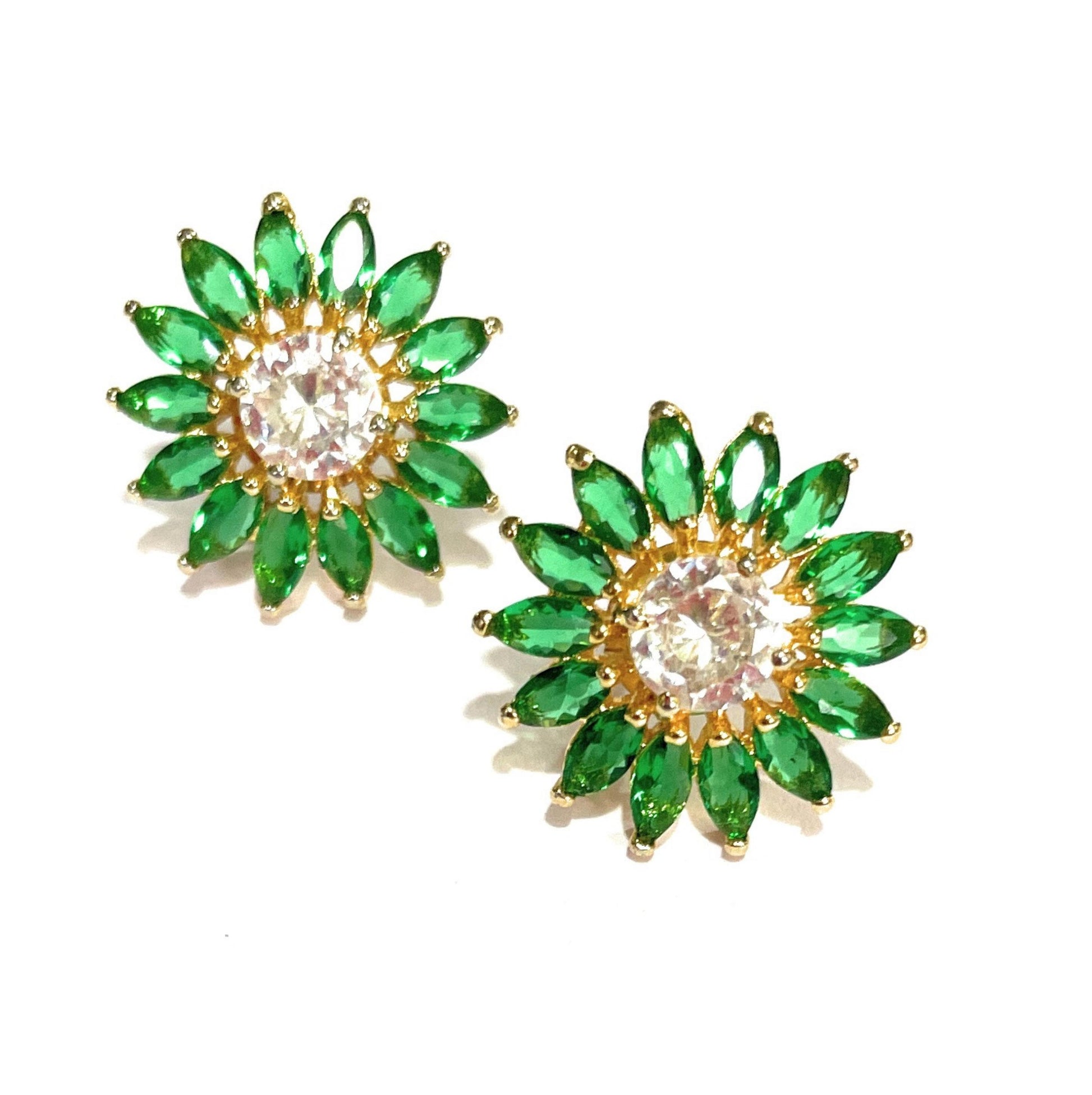 Green Suryaful Top