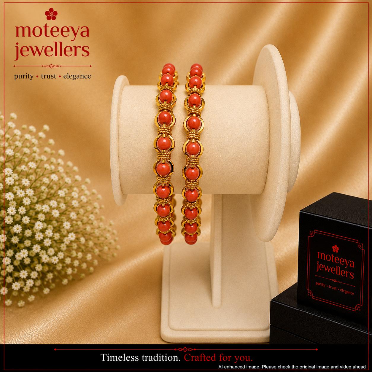 Coral Bangles (strung) m679 679