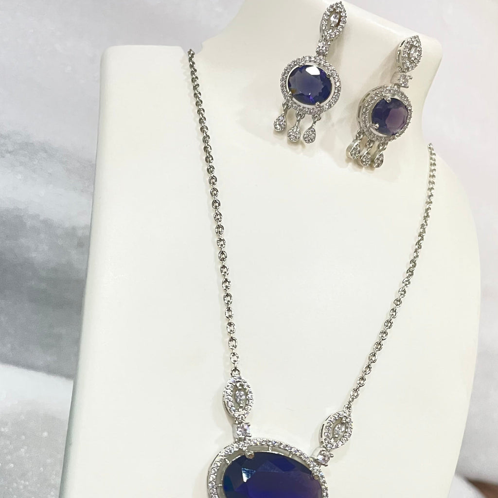 Transparent Oval locket set m328