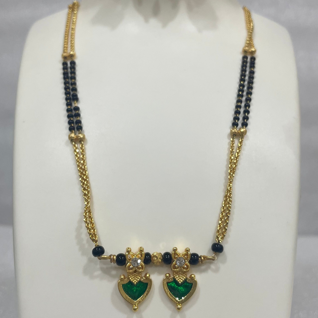 Green Nagpadam Mangalsutra m508 508