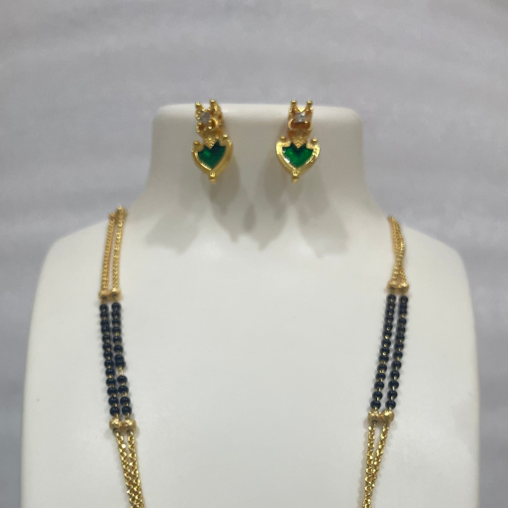 Green Nagpadam Mangalsutra m508 508