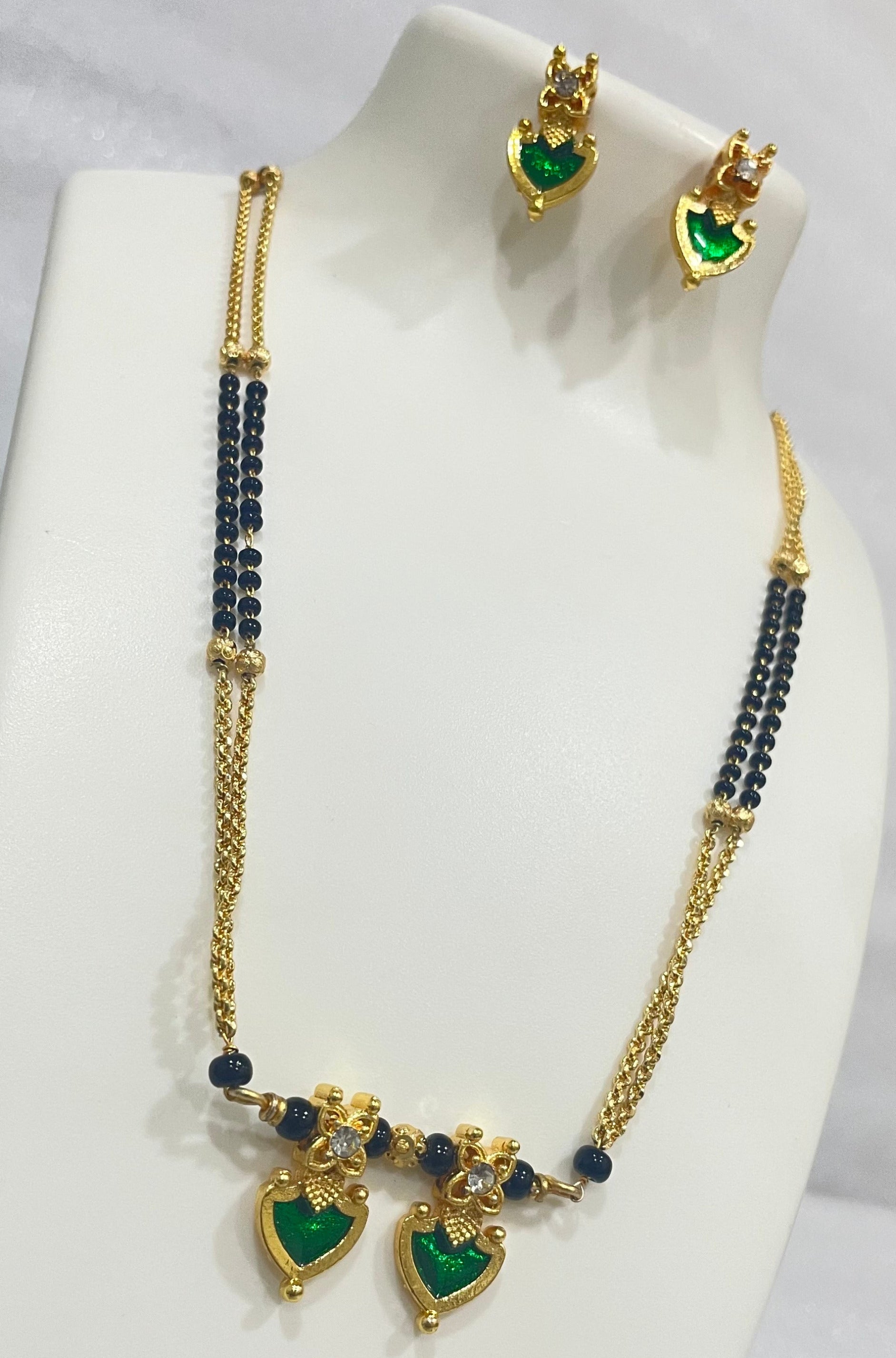 Green Nagpadam Mangalsutra m508 508