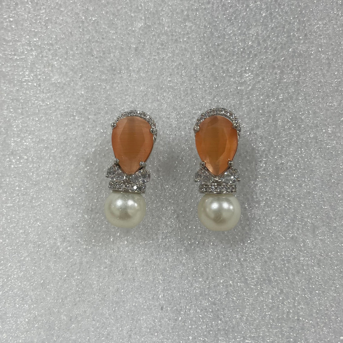 Drop shape stone earing T1116 1116