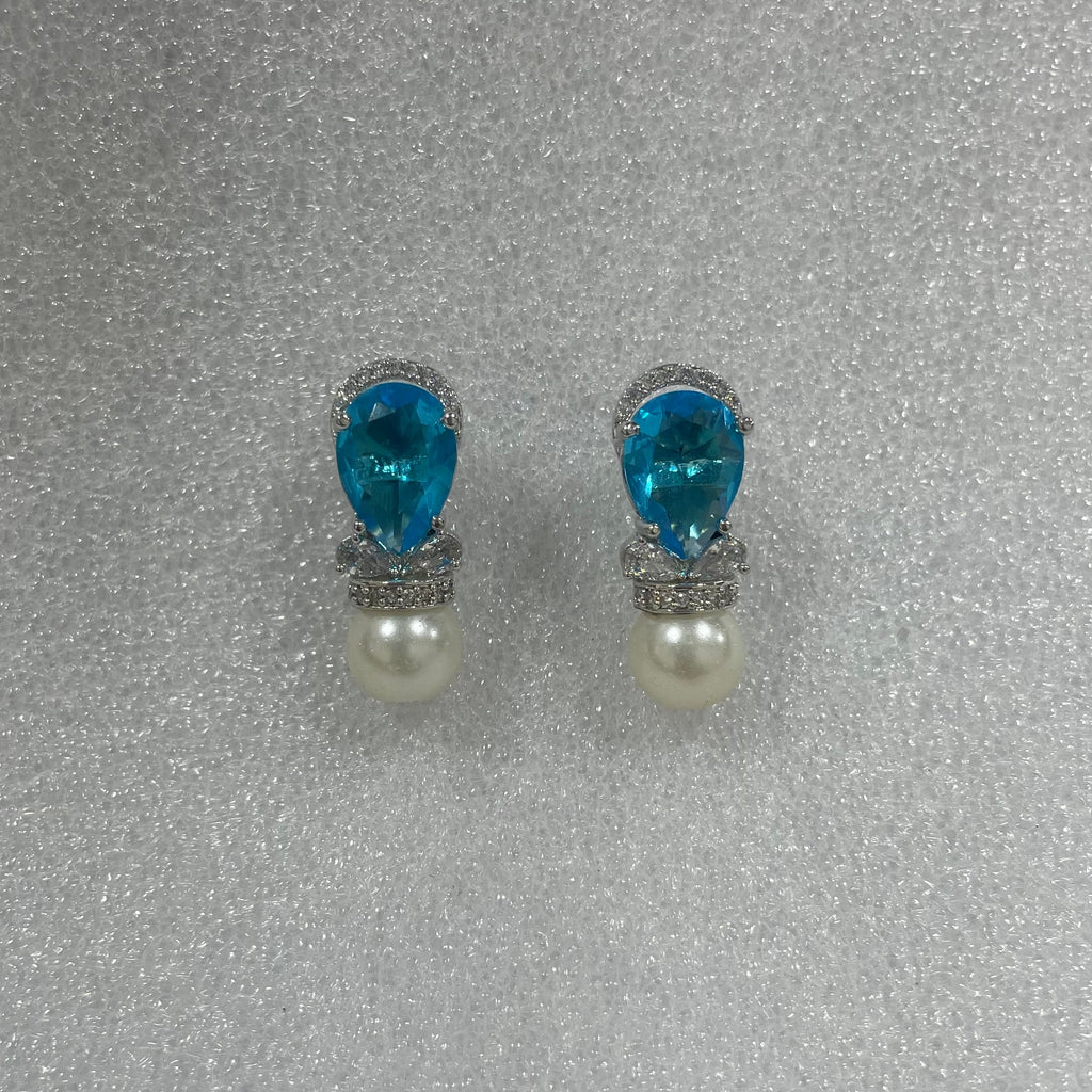 Drop shape stone earing T1116 1116