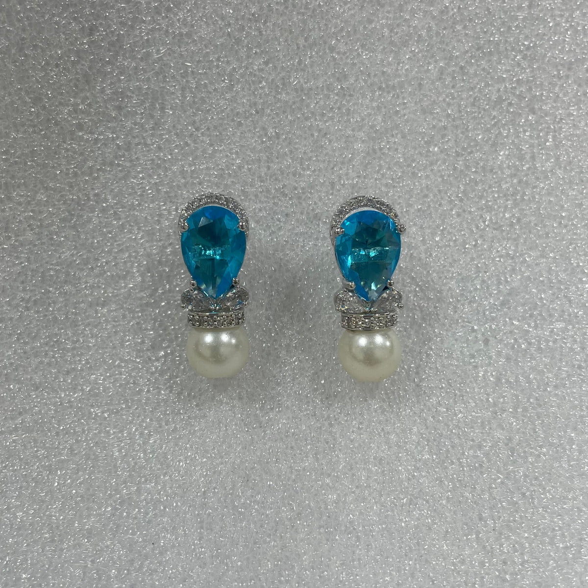 Drop shape stone earing T1116 1116