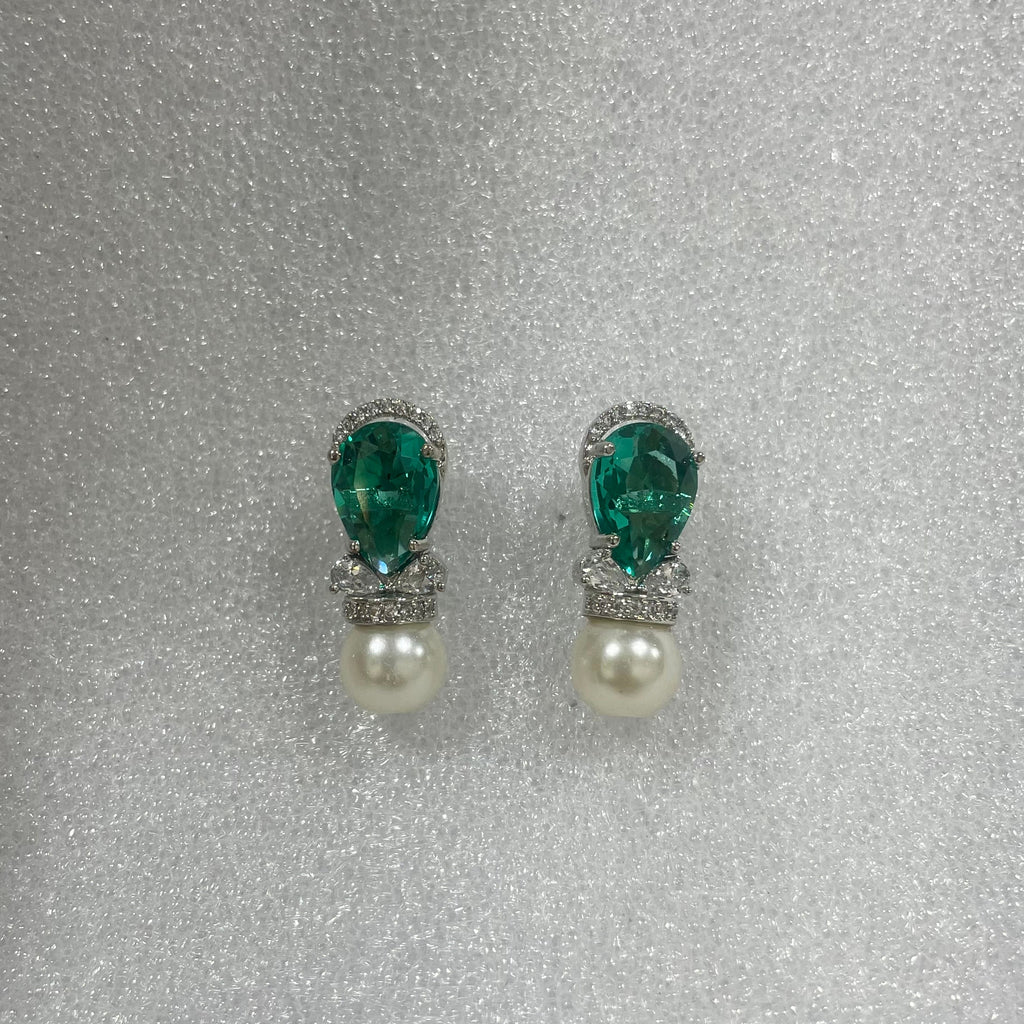 Drop shape stone earing T1116 1116