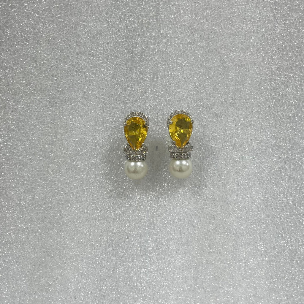 Drop shape stone earing T1116 1116