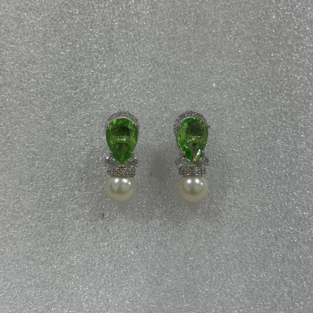 Drop shape stone earing T1116 1116