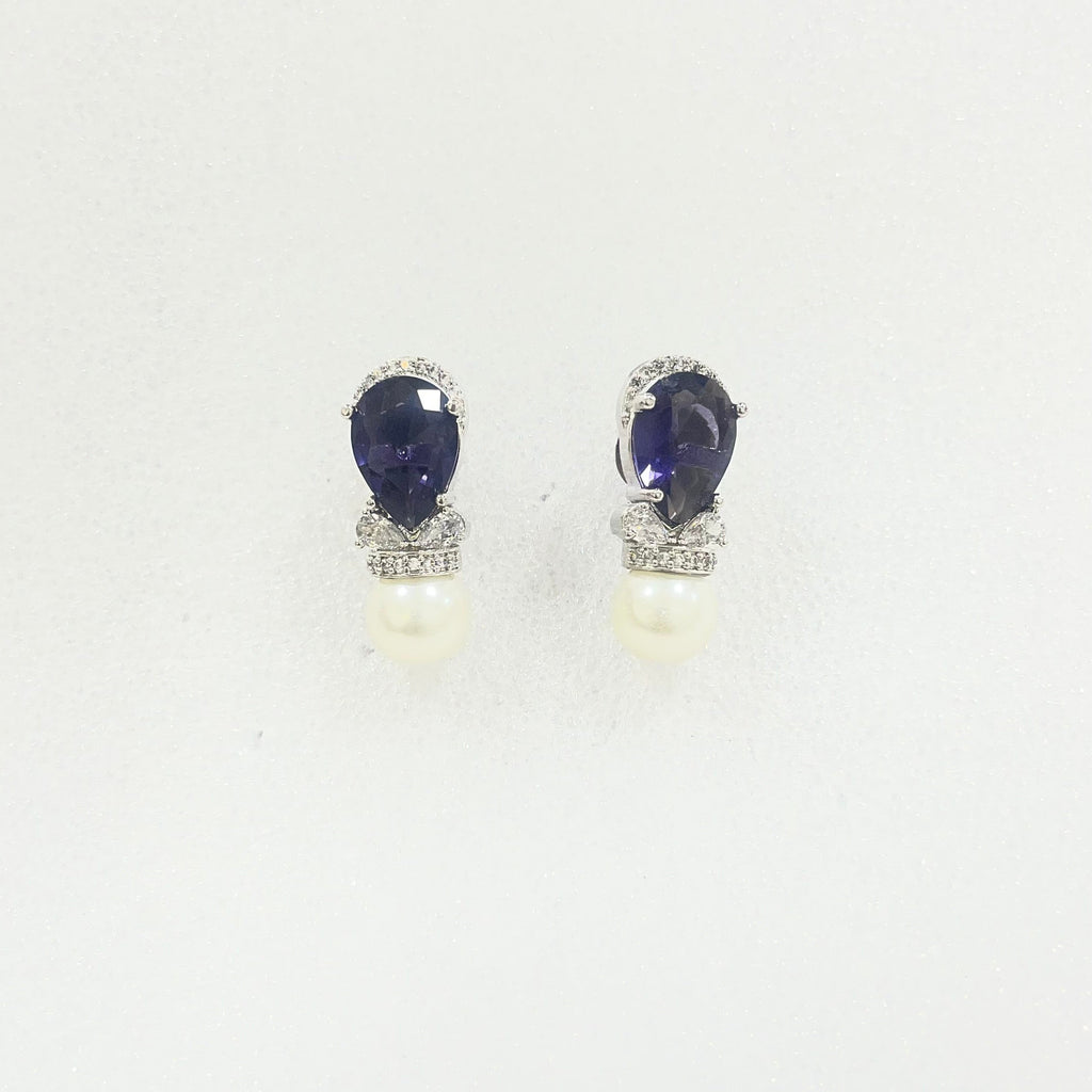 Drop shape stone earing T1116 1116