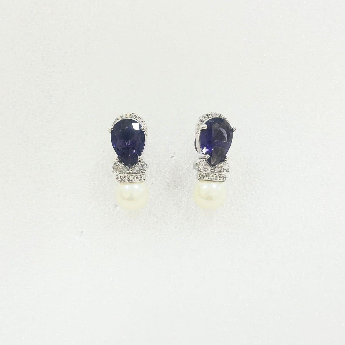 Drop shape stone earing T1116 1116