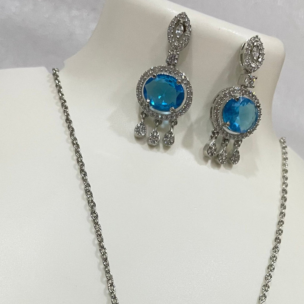 Transparent Oval locket set m328