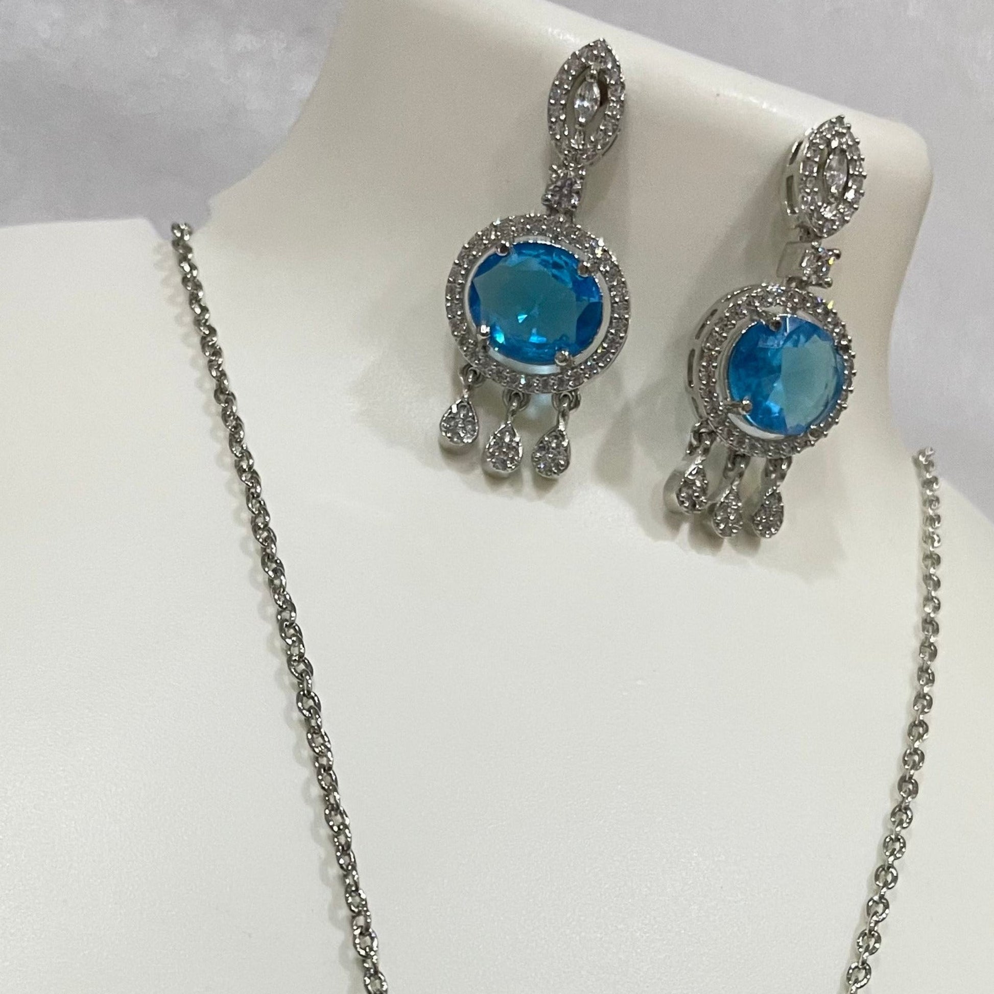 Transparent Oval locket set m328
