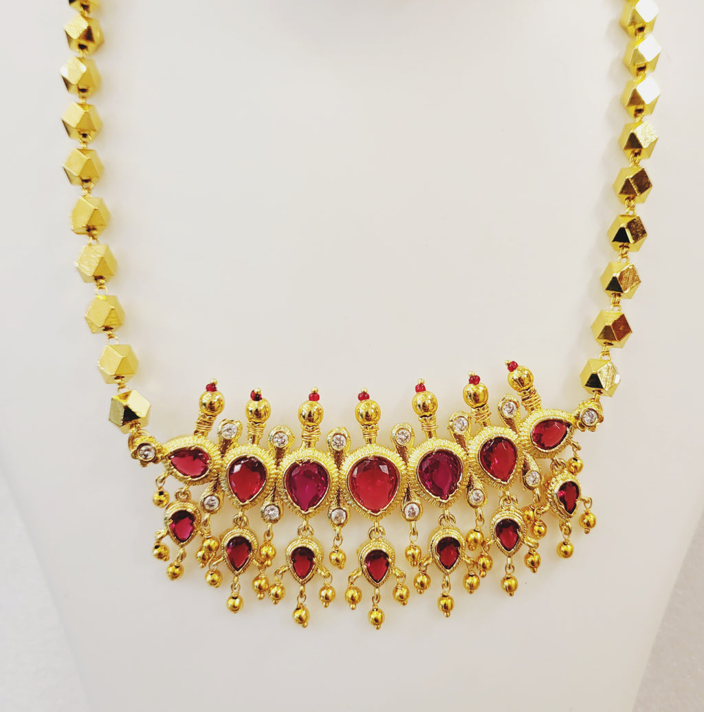 Ruby Pink Large Tanmani Set m586 586