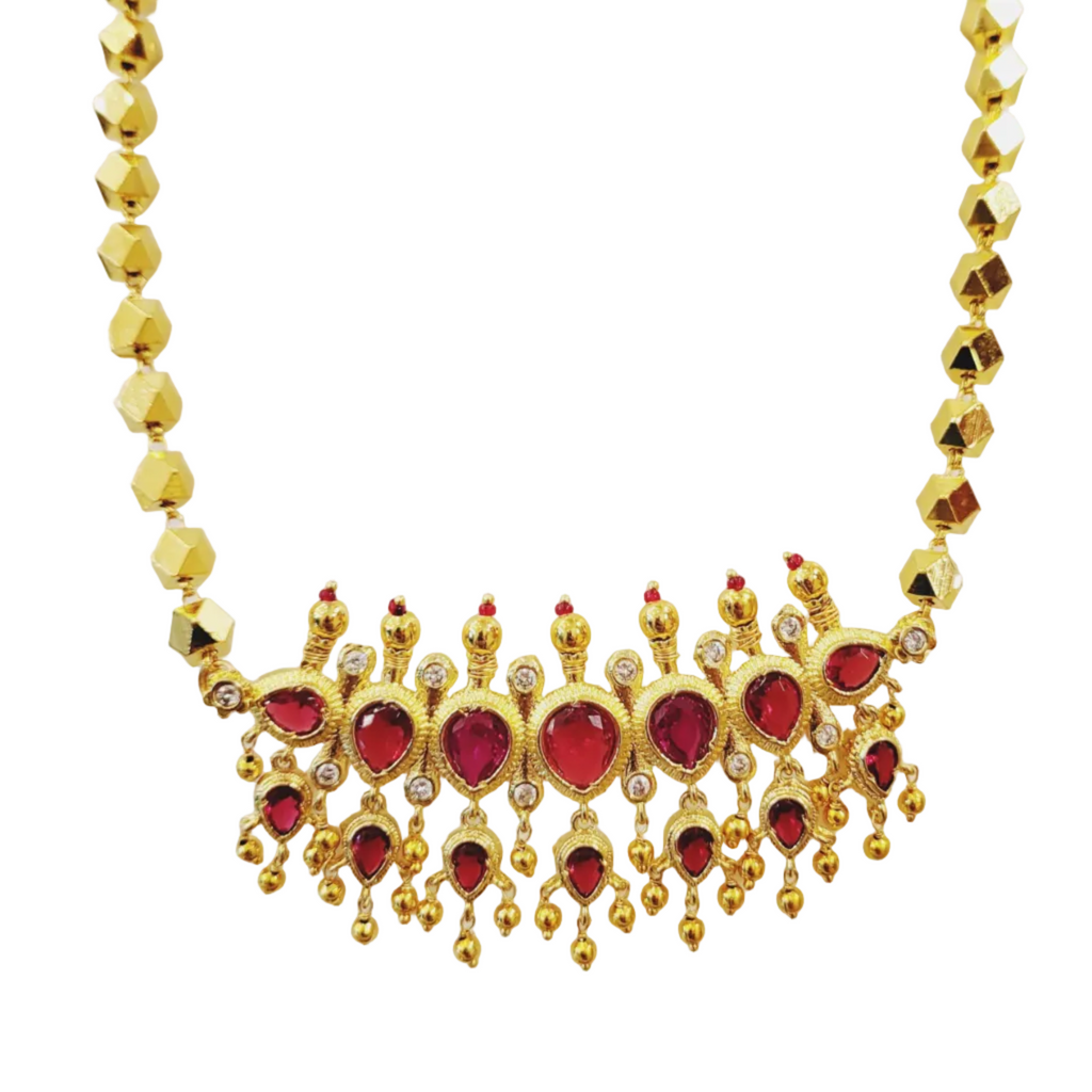 Ruby Pink Large Tanmani Set m586 586