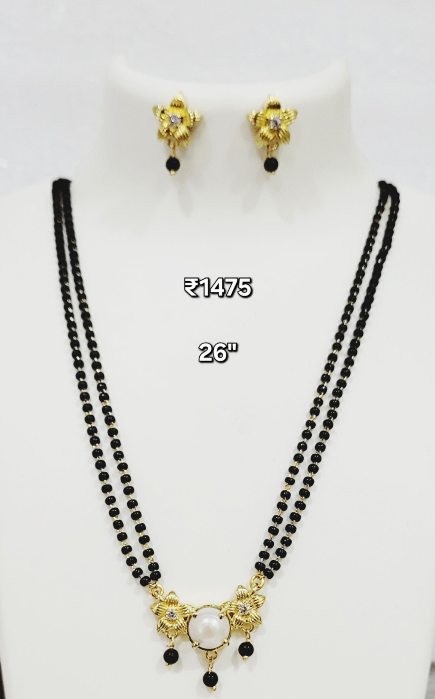 Moti AD Long Mangalsutra m584 584