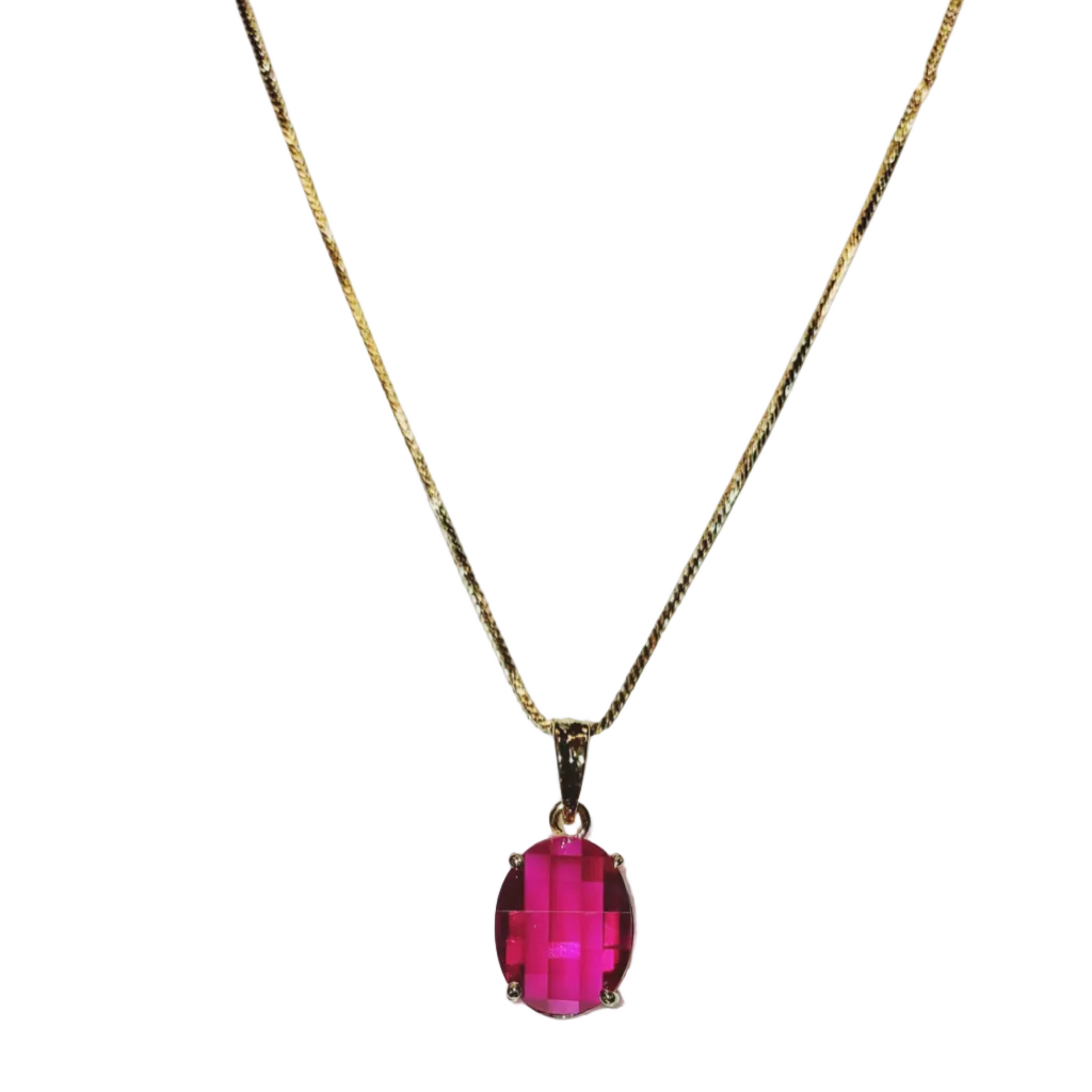 Ruby Pink Locket Set m587 587
