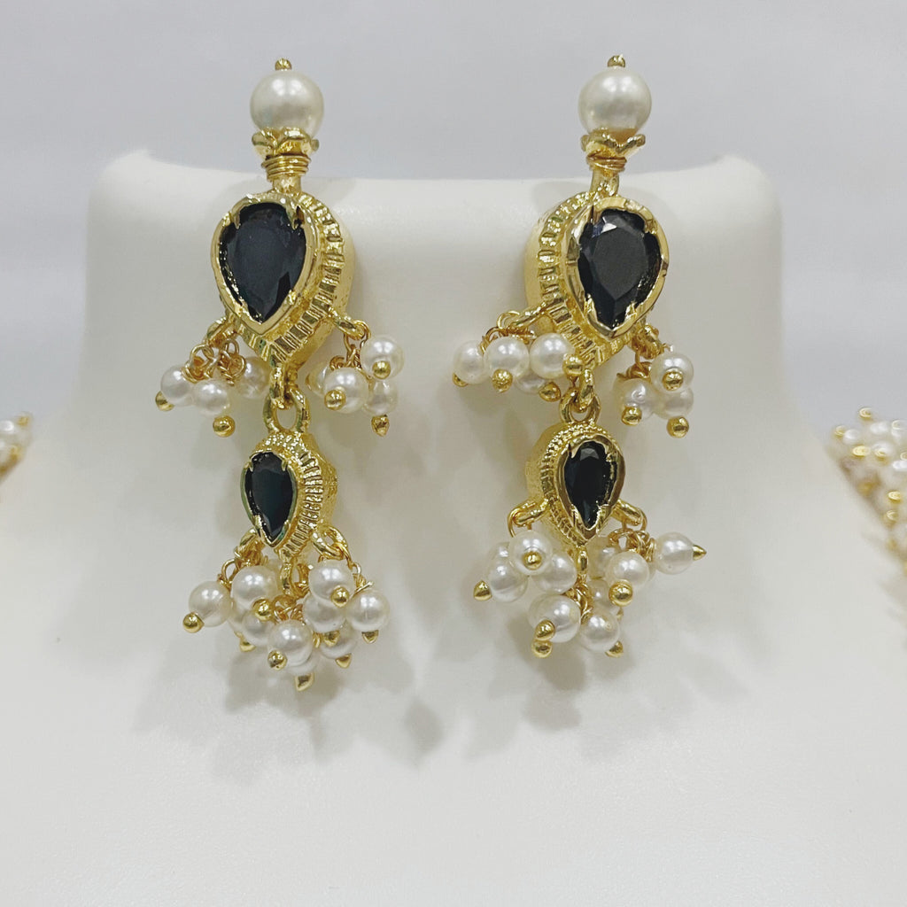 Black Tanmani with Moti Gajara m514 514