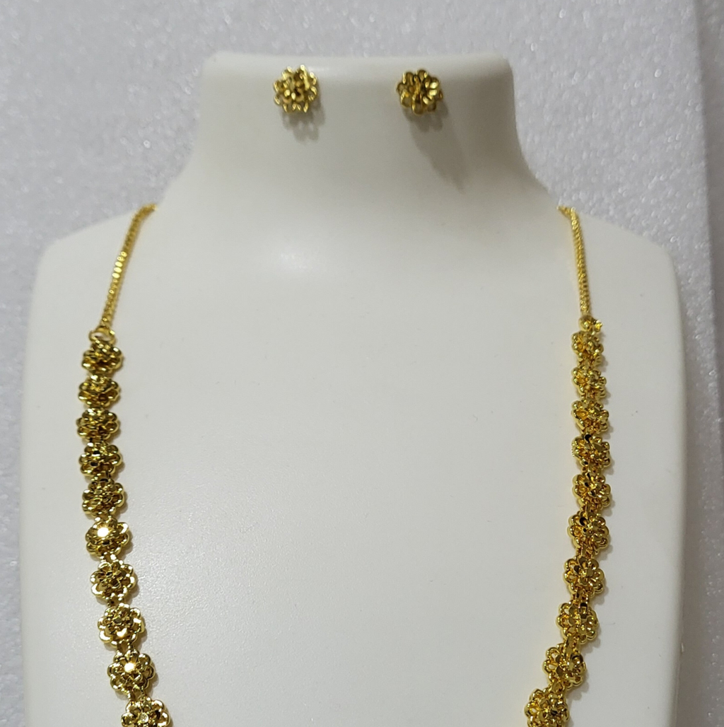 Bakul Haar Single Strand with a Single Flower Top m670