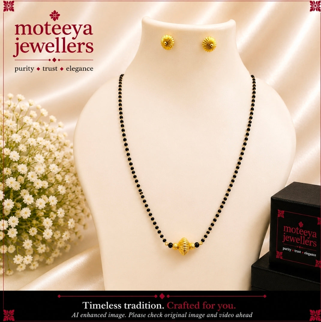 Saaj Mani Mangalsutra Set m709 709