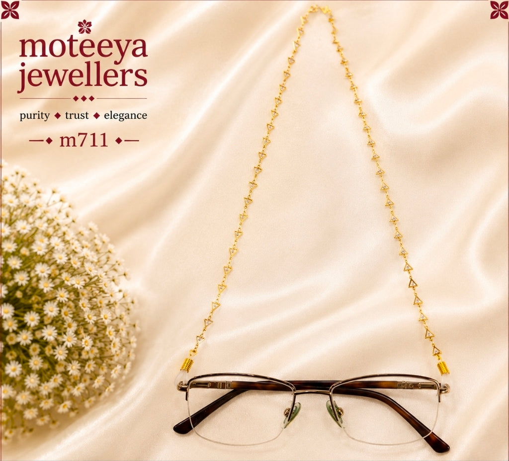 Triangular AD Spectacles Chain m711 711