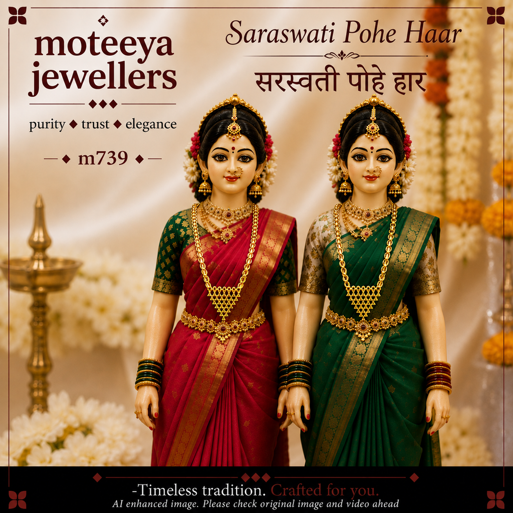 Saraswati Pohe Haar m739 739
