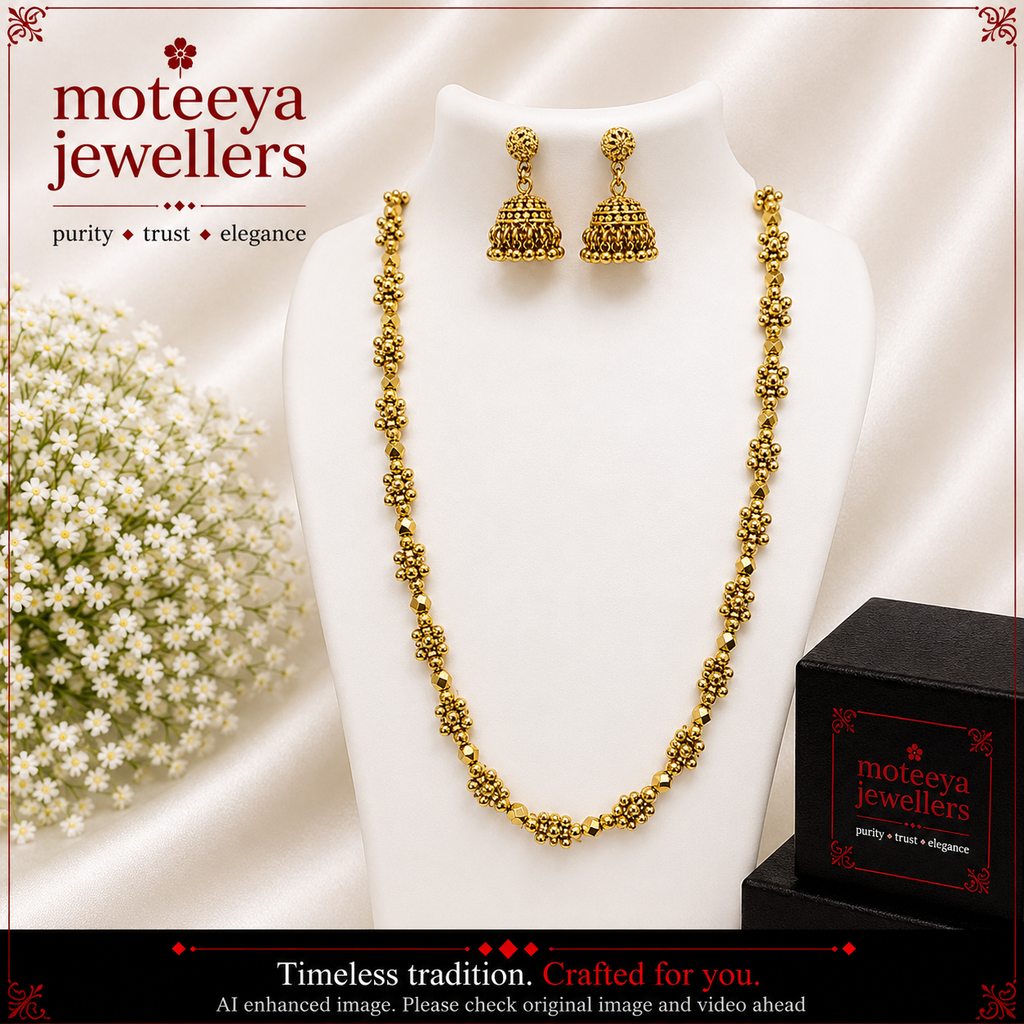 Ghagri / Ghugri Necklace Set m697 697