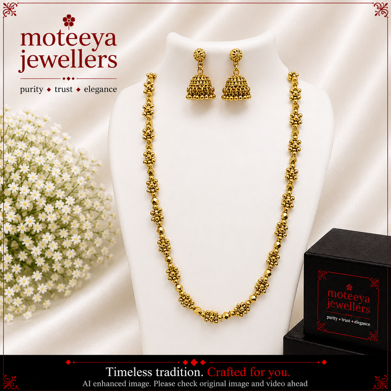 Ghagri / Ghugri Necklace Set m697 697