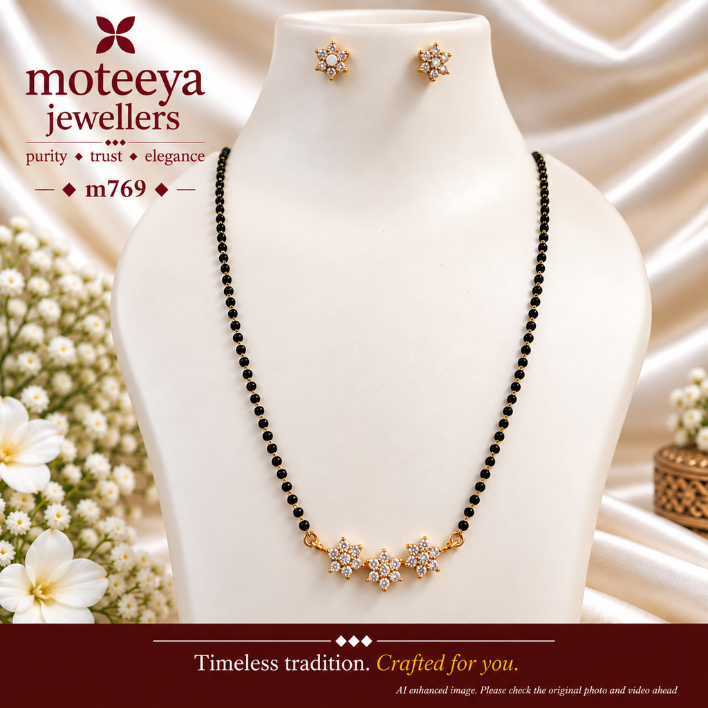 3 AD Kudi Mangalsutra Set m769 769