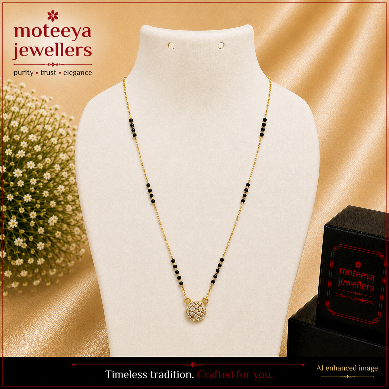 Delicate Kudi Mangalsutra m686