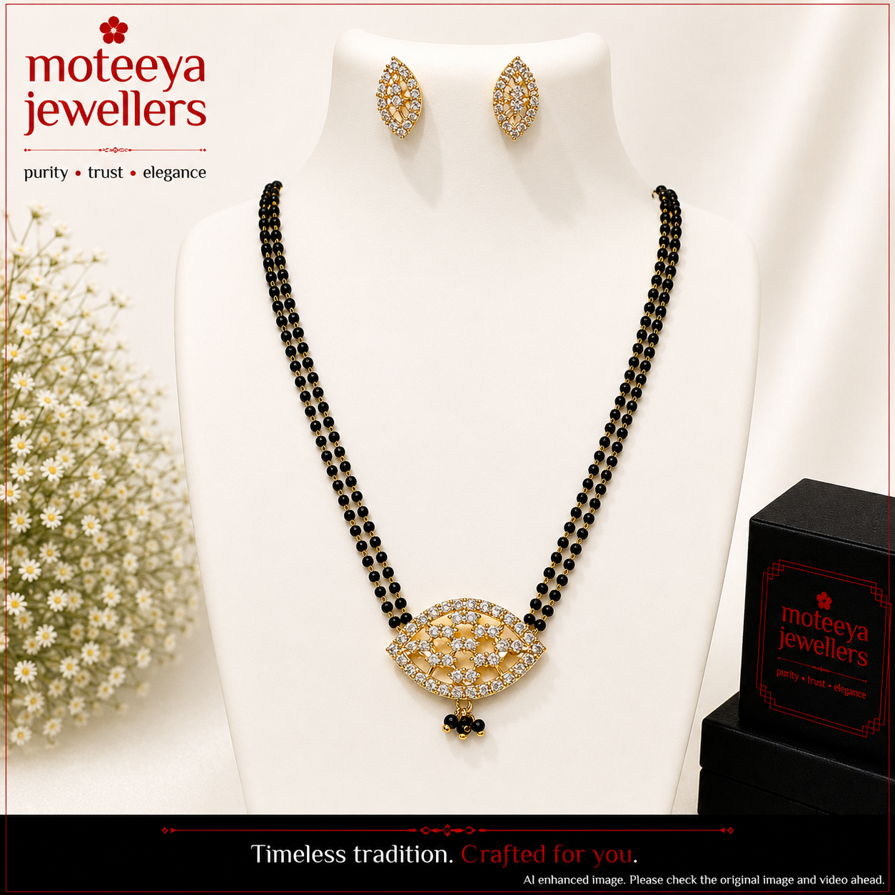 Eye Mangalsutra Set m556 556
