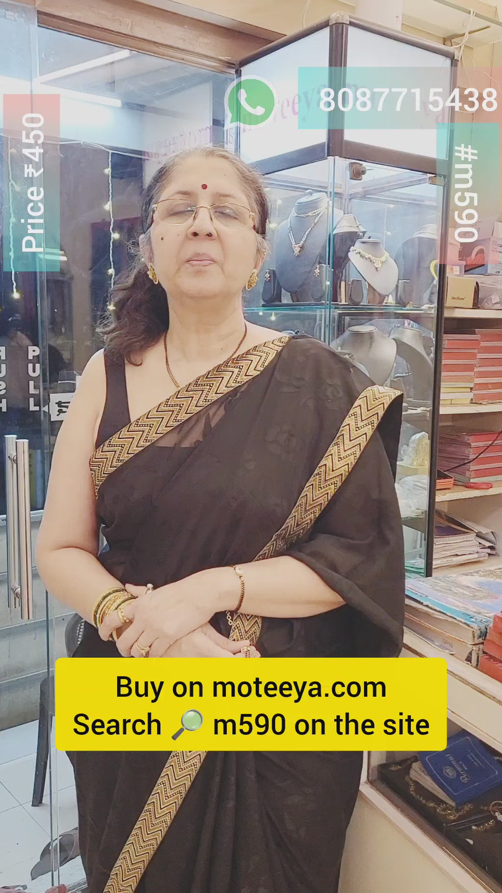 Single Stone Mangalsutra Bracelet m590 590